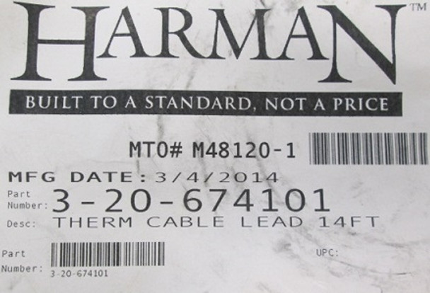 Harman 14' Room Sensor Cord (3-20-674101)