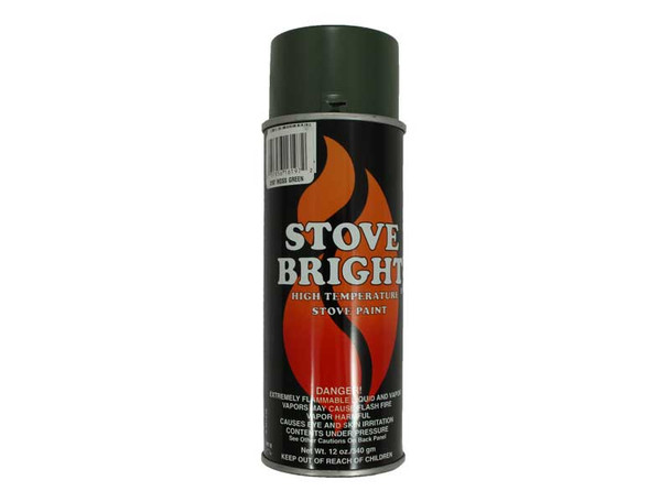Stove Bright High Temperature Paint - Moss Green (6197)