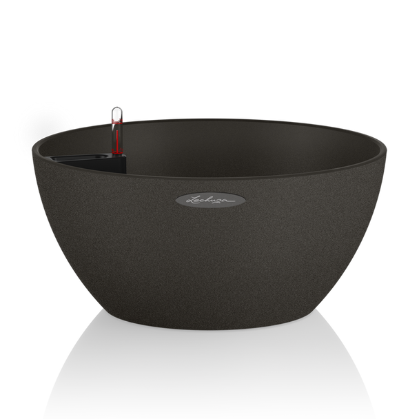 Lechuza CUBETO Stone 30 Planter - Stone Gray (13832)