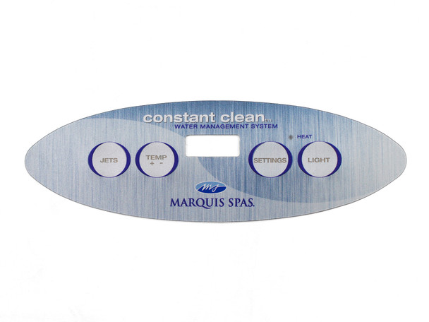 Marquis Spa Topside 4 Button Overlay (MRQ650-0648)