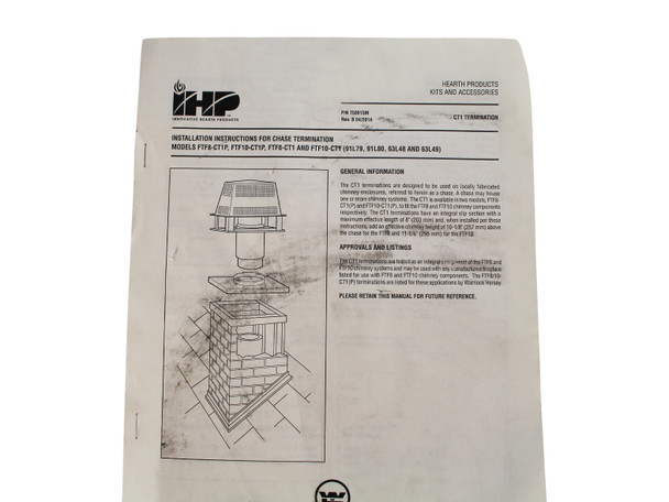 IHP FTF10-CT1P Chase Pyramid Termination (91L80)