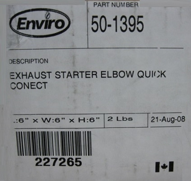 Enviro Empress Exhaust 90 Degree Starter Elbow (50-1395)