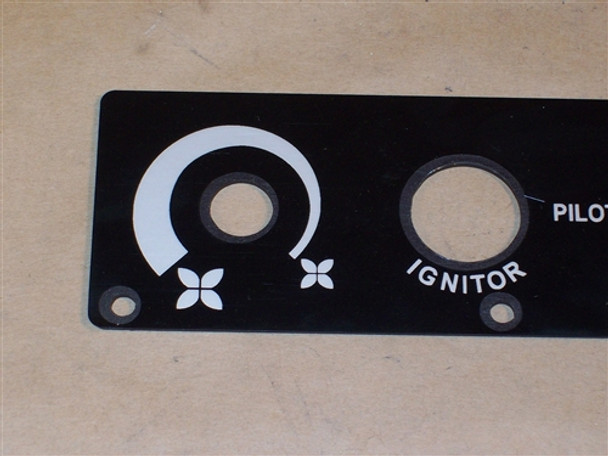 Enviro E20 & E30 Gas Control Panel with Decal (50-2356)