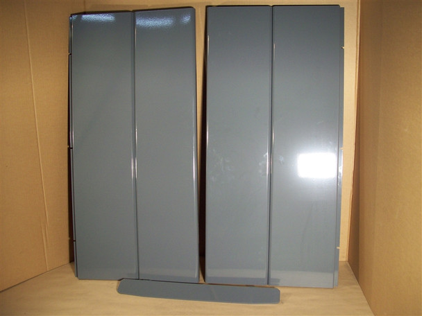 Enviro S30 Cabinet Sides and Ash Pan Lip - Grey (50-3092)
