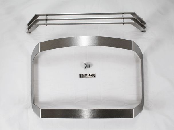 Harman Advance Leaf Trim Kit - Brushed Stainless (1-00-08735-7)