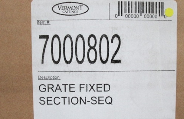 Vermont Castings Sequoia Fixed Grate (7000802A)