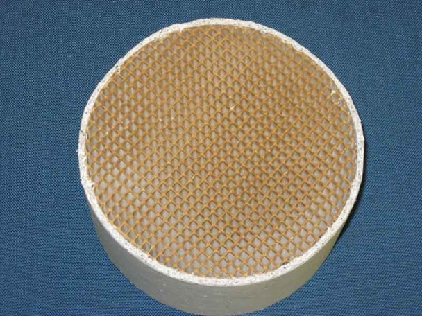 Condar Round Uncanned Catalytic Combustor - 25 Cell 6" x 3" (CC-006)
