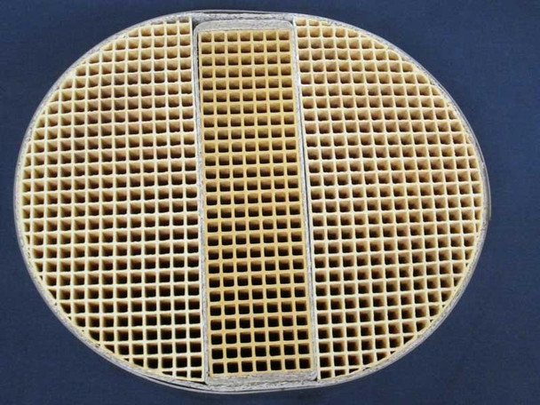 Condar Oval Canned Catalytic Combustor - 16 Cell 7" x 9" x 2" (CC-111)