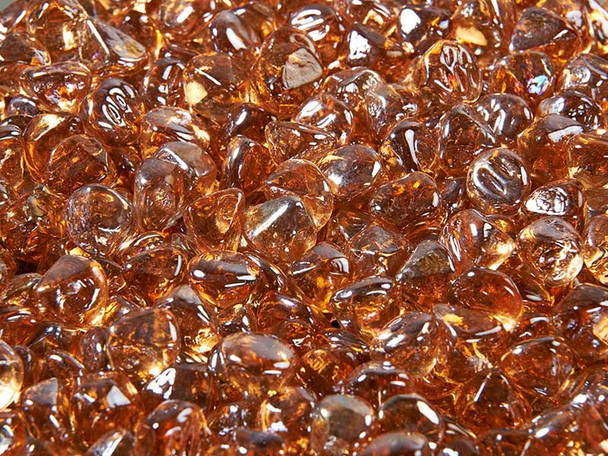 Outdoor Greatroom Large Copper Glass Gems (CFLD-C)
