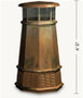European King Copper Chimney Pot (H8461)