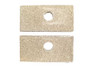 Quadra-Fire Rear Firerick with Hole - 2 Pack (SRV435-0800)