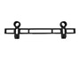 Vermont Castings Montpelier & Stratton Andiron Assembly (30004321A)