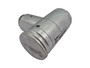 DuraVent PelletVent Pro 3" Adapter Tee with Clean-Out Tee Cap - Galvalume (3PVP-TAD)
