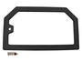IronStrike Canyon & Striker Traditional Door Faceplate - Black (71057)