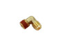 HHT Brass Connector - 3/8 Flare x 3/8 NPT Male Elbow (SRV4021-045)