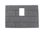 Aftermarket Ashley, Breckwell & US Stove Back Brick Panel (2811A)