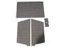 Superior 40" 3-Piece Ceramic Liner Kit - Stacked Greystone (F3958)