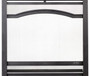 Heat N Glo Arcadia Overlap Arched Front - Gun Metal (ARC-36-GM)