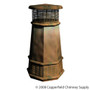 European Copper King Chimney Pot (KING-TC)