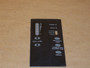  Enviro & Vista Flame Control Panel - Decal Only (50-2730)
