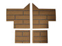 Napoleon GDIZC Decorative Sandstone Brick Panels (GI823KT)