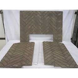 Kingsman & Marquis Refractory Fiber Brick Liner - Herringbone (HB42RLH) Kingsman & Marquis Refractory Fiber Brick Liner - Herringbone (HB42RLH)