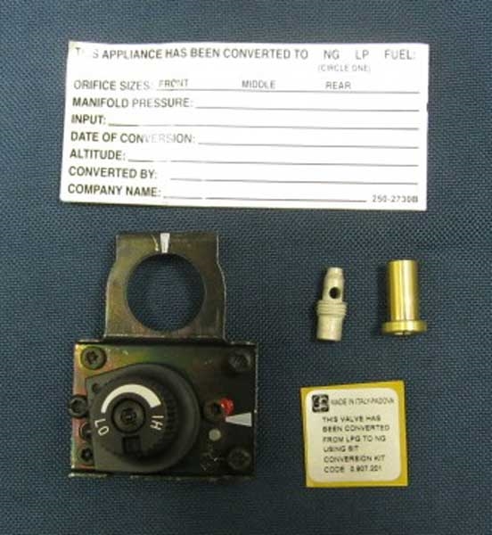 Heat N Glo & Quadra-Fire Conversion Kit - NG (NGK-MB)