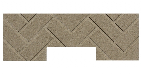 Whitfield WP5 Cascade Herringbone Firebrick (PP1207)