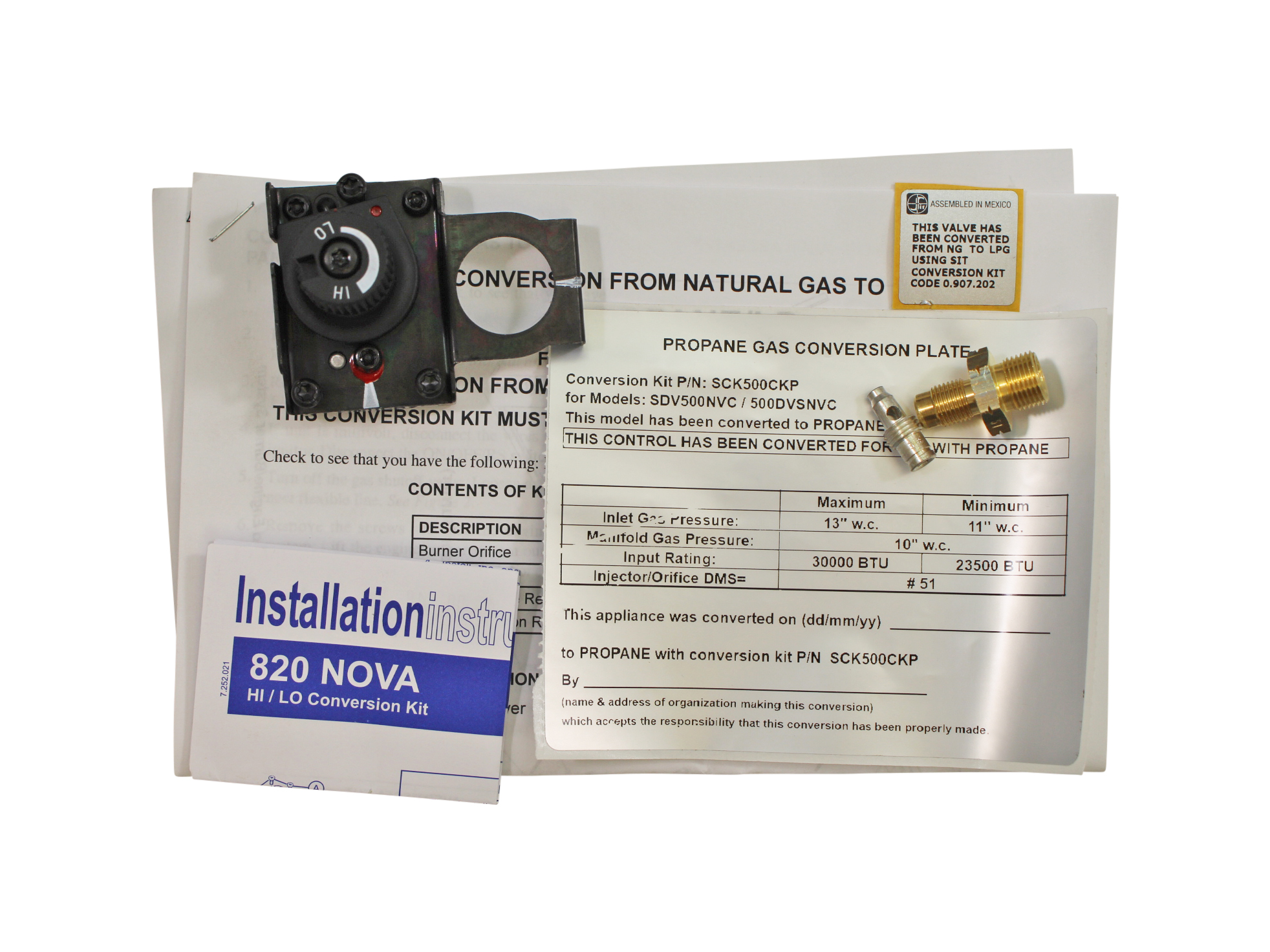Monessen Conversion Kit - LP (SCK500CKP)