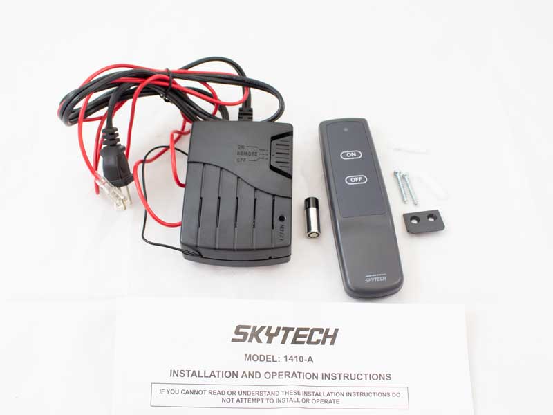 Skytech 1420T/LCD Timer Fireplace Remote Control