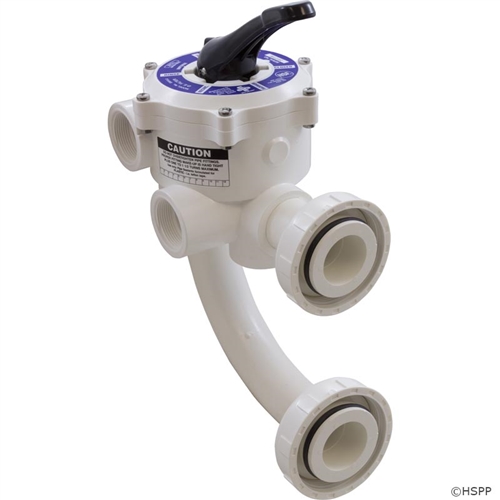 Praher 7 Position Multiport Valve w/ PacFab Plumbing (SM1-PP2)