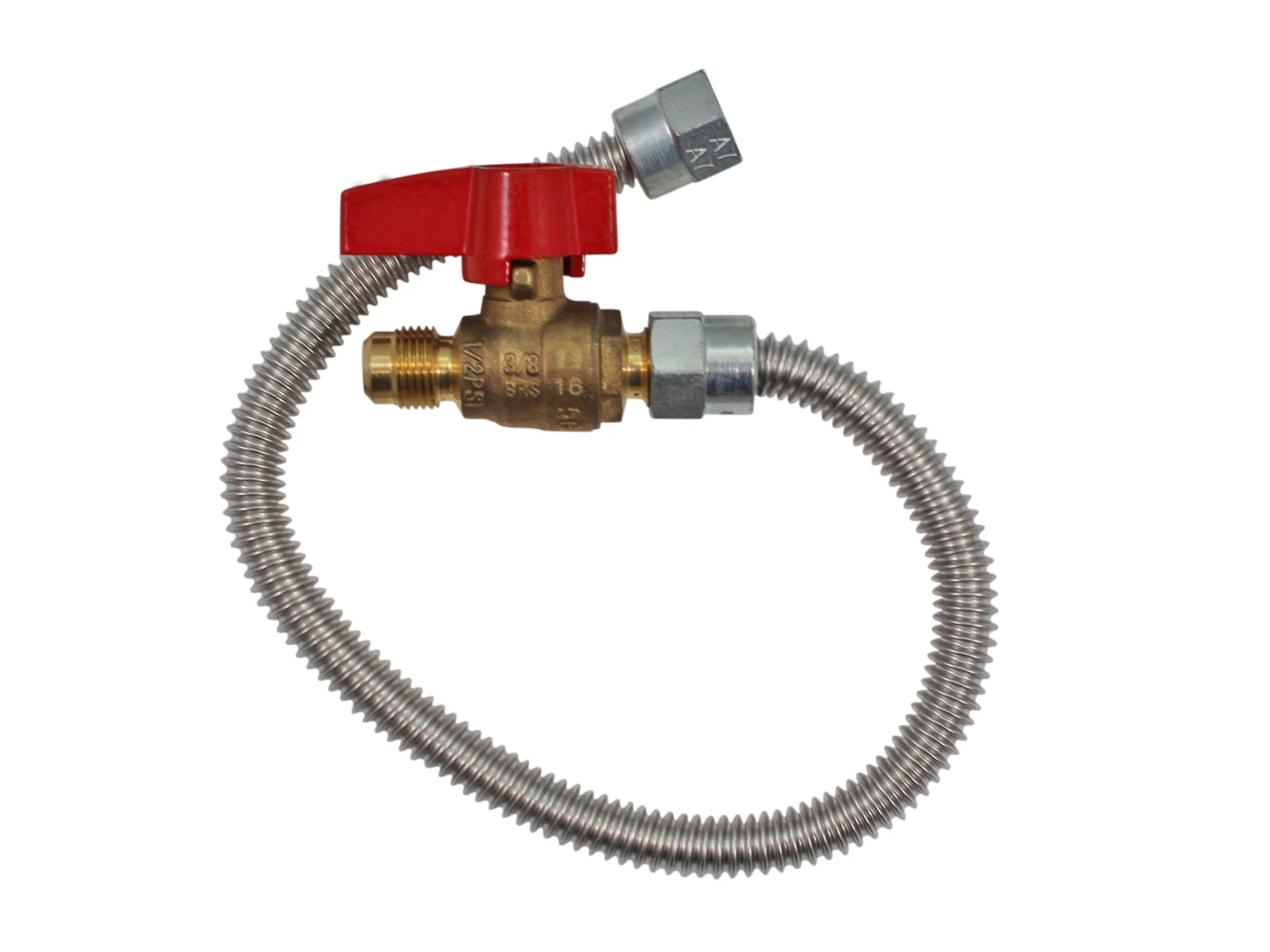 Stainless Steel Flex with Shutoff for Napoleon GPF Gas Stoves (W175-0210)