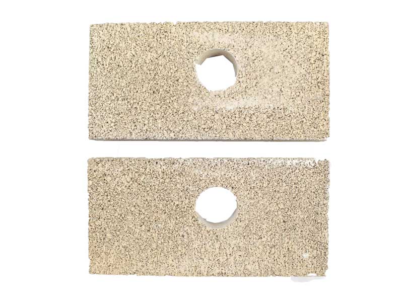 Quadra-Fire Rear Firerick with Hole - 2 Pack (SRV435-0800)