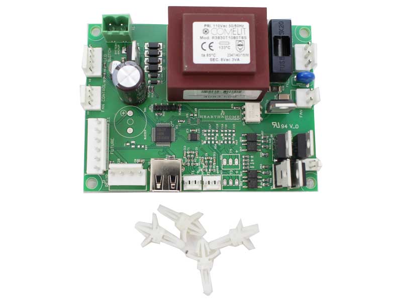 Quadra-Fire Adventure-III Control Board Assembly (SRV4083-050)