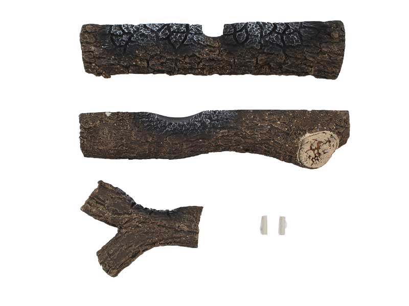 Quadra-Fire DV400S & DV400SL Log Assembly - 3 Piece (844-8510)