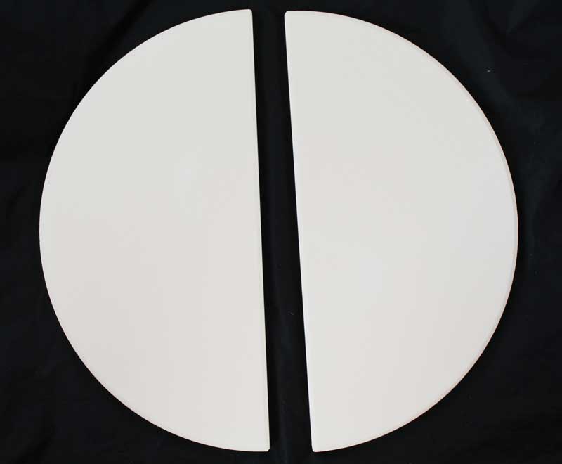 Kamado Joe Classic Ceramic Halved Heat Deflector Set (KJ-HDP)
