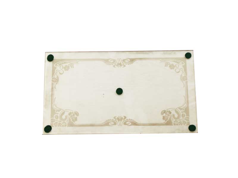 MagnuM Etched Glass - Rose Border (MF3558)