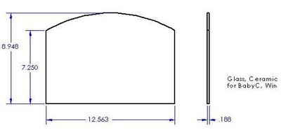 MagnuM Arched Glass (RP2098)