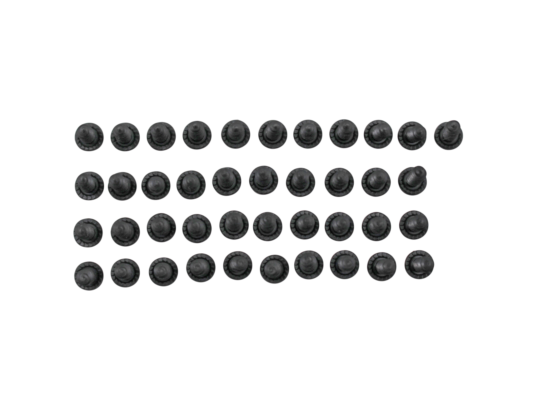 Quadra-Fire, Heatilator & Majestic Black Philips Head Screws - 40 Pack (12460/40)
