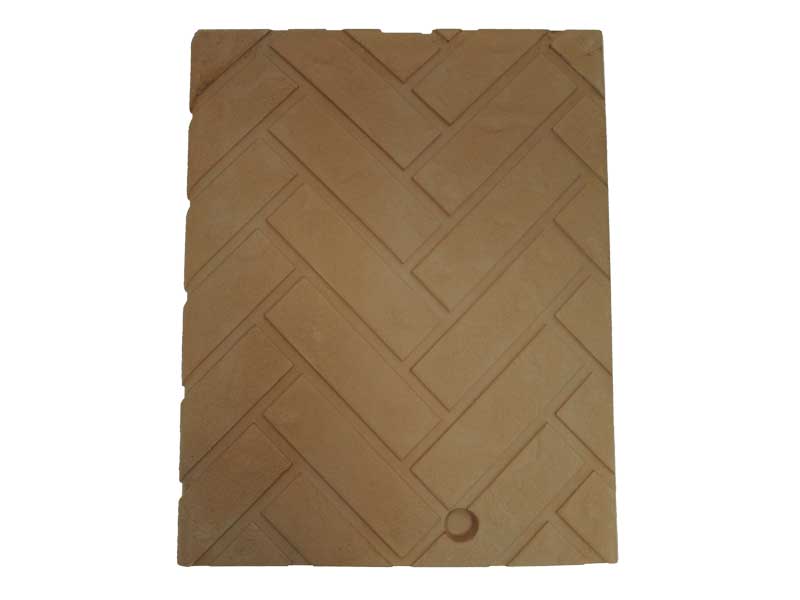 Heat N Glo & Outdoor Lifestyles Herringbone Refractory - Left (4010-014)