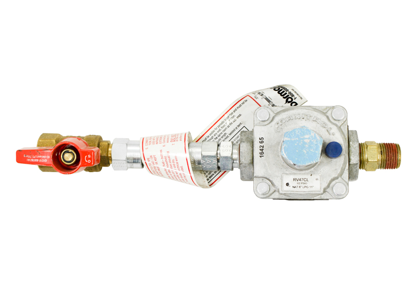 Heat N Glo CRESCENT & SOHO Ball Valve & Regulator - NG (2083-062) Heat N Glo CRESCENT & SOHO Ball Valve & Regulator - NG (2083-062)
