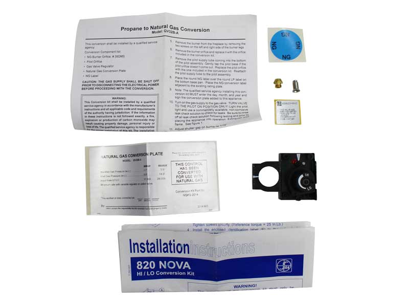 Quadra-Fire QV32B-A Conversion Kit - NG (NGKS-2014)