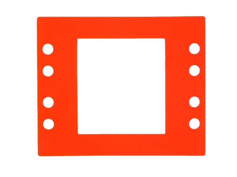 US Stove, Ashley & King Orange Silicone Distribution/Convection Blower Gasket (15-1034)