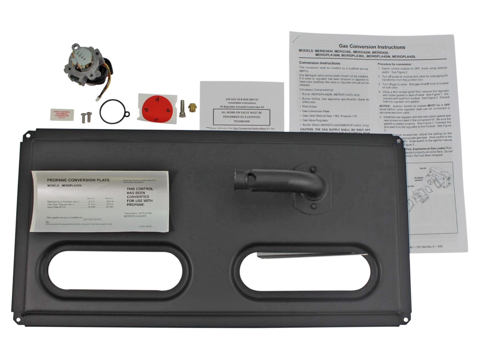 Majestic 42" Meridian Conversion Kit - LP (MERIDPLA42LPK)