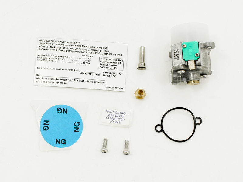 Heat N Glo & Quadra-Fire IPI Conversion Kit - NG (NGKI-SGS) Heat N Glo & Quadra-Fire IPI Conversion Kit - NG (NGKI-SGS)