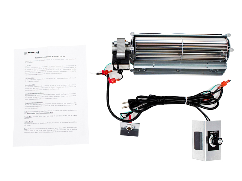 Aftermarket Monessen Stoves Blower Kit 240mm (MFK-BLOT240)