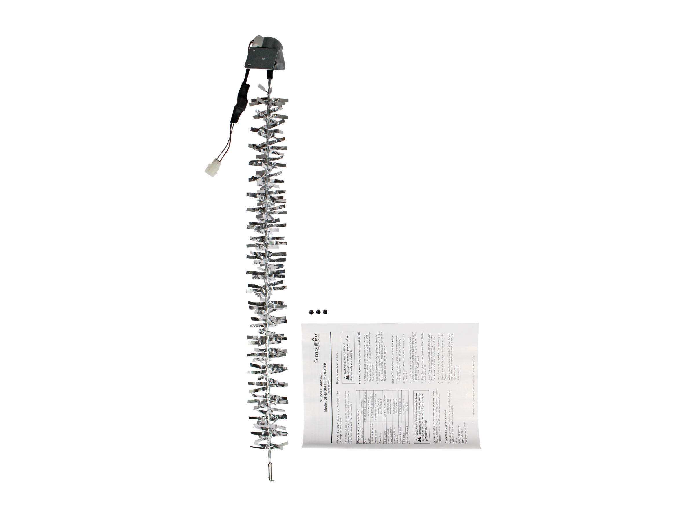 SimpliFire 36" Rotisserie Motor (ROTISS-BI36-EB)