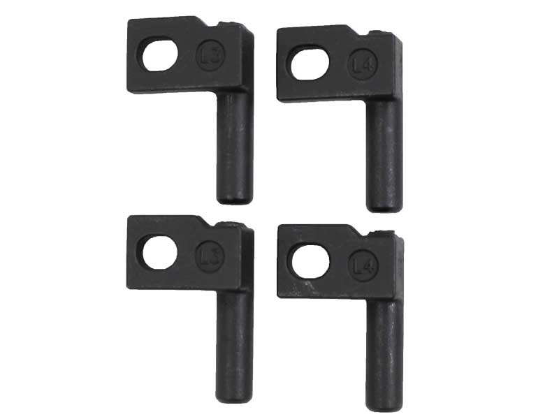 Heat N Glo, Heatilator & Majestic Left Door Hinges - Set of 4 (480-2120/4)