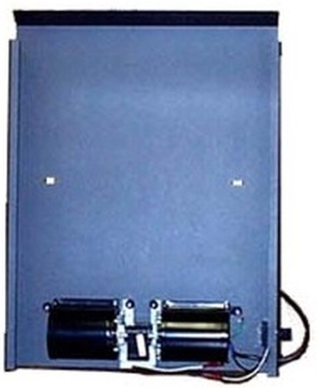 Englander Rear Heat Shield with Blower - Black (AC-20B) 