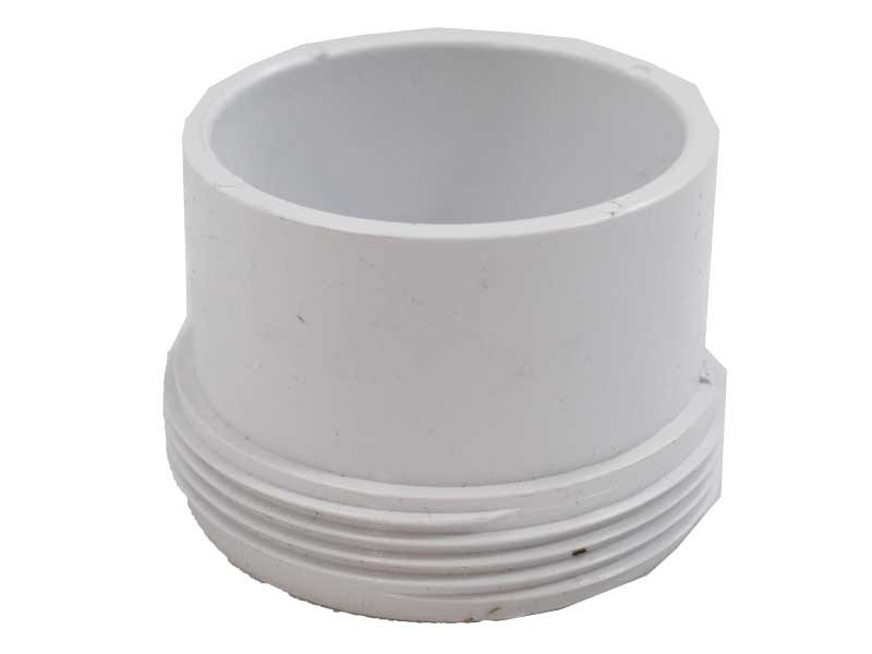Magic Plastic 2" Socket Heater Tailpiece w/ Oring Groove (0050107020)